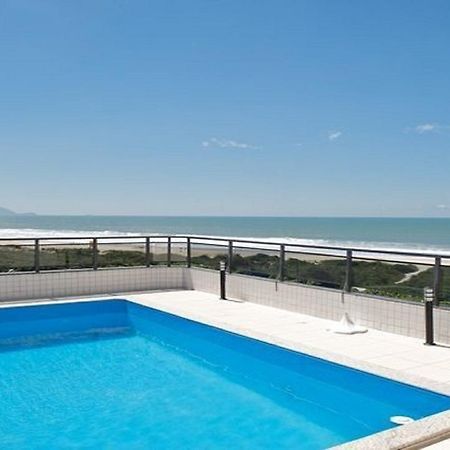 Linda Cobertura Frente Mar Com Piscina Privativa E Pe Na Areia! Apartment Florianopolis Exterior photo
